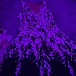 White House Black Market Pink Floral Dress